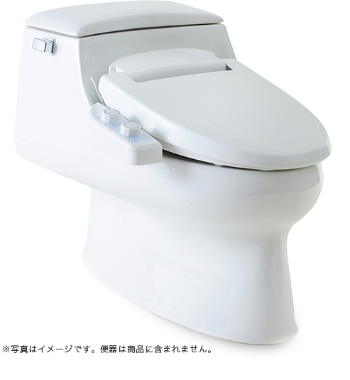 便座のカタチを選ばない洗浄便座 Tokyo Sukkiri（トウキョウ・スッキリ）※写真はイメージです。便器は商品に含まれません。
